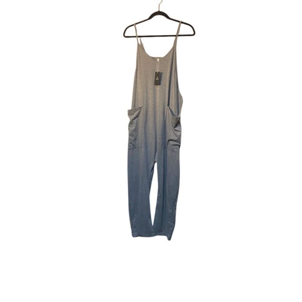 NWT Deep Self Women’s gray, one piece, Sleeveless and Romper small